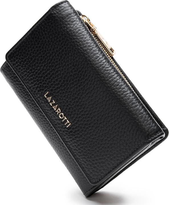 Image du produit Lazarotti Bologna Leather Porte-monnaie en cuir 14 cm