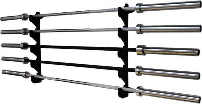 ATX Olympic Bar Wall Holder - Gun rack - horizontal