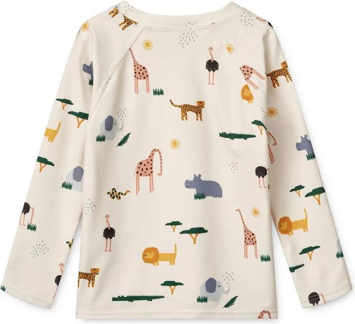 Image du produit Liewood UV Schutz Badeshirt Noah Safari Sandy Mix UV Schutz +40 (68)