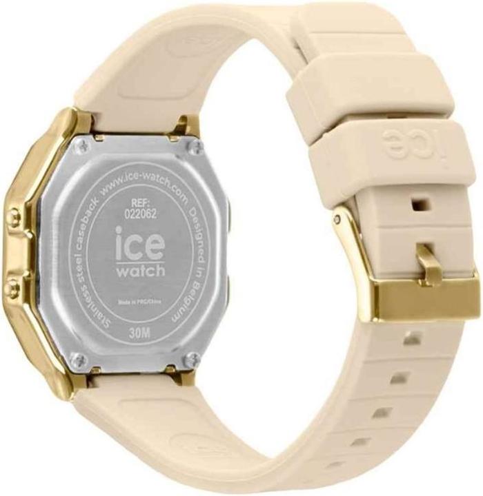 Immagine prodotto ICE Watch Ghiaccio Digit Retro Pelle di Mandorla Piccolo 022062 (Orologio digitale, 32 mm)