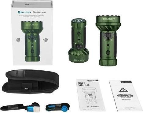 Produktbild Olight Marauder Mini green LED Taschenlampe Grosse Reichweite IPX8 wasserdicht (7000 lm)