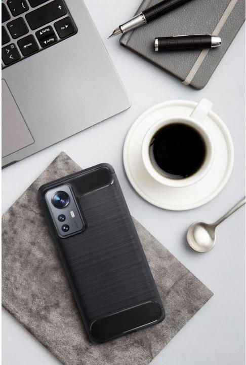 Immagine prodotto NoName Altra custodia OEM in CARBONIO per HUAWEI P Smart nero (Huawei P Smart+)