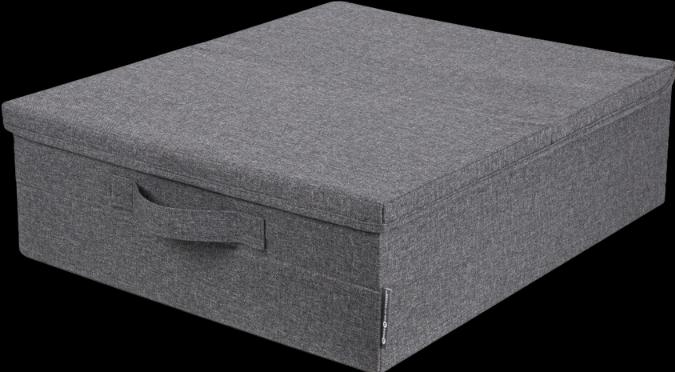 Immagine prodotto Bigso SOFT Grey - Contenitore sotto il letto (40 x 30 x 22 cm, 26.40 l)