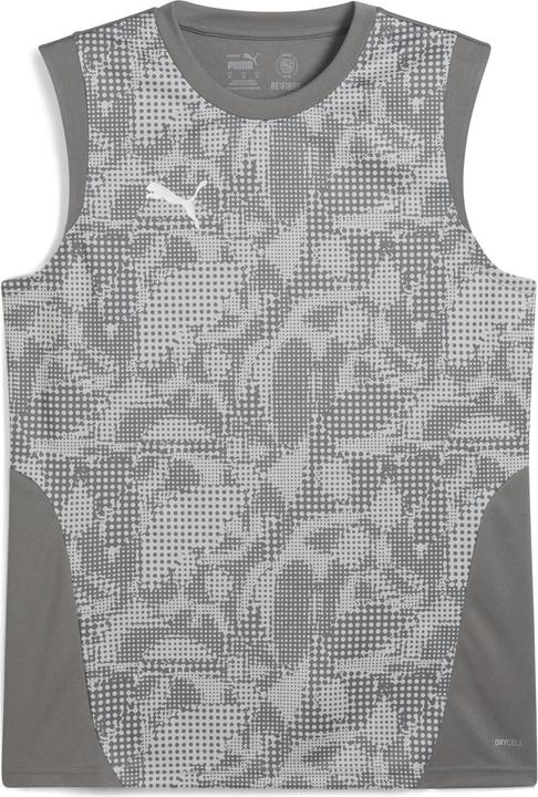 Flat Medium Grey-PUMA Silver-Flat Light Grey