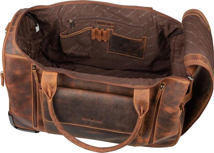 Immagine prodotto Greenburry Borsa da viaggio vintage Traveller con ruote 1736 (46 l)