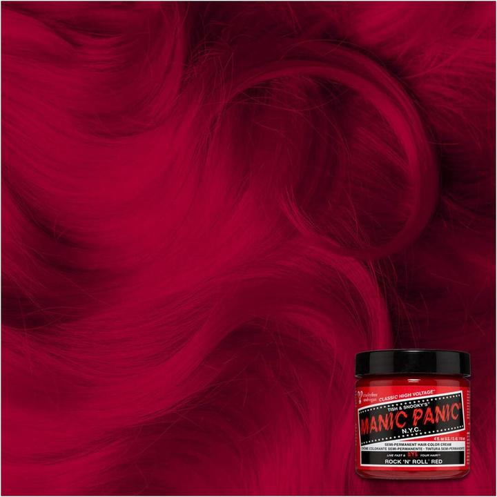 Produktbild Skybound Rock N Roll Semi-Permanent Red Hair Colour Cream 113g 118ml (Rock 'N' Roll Red)