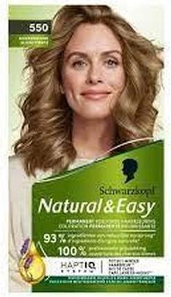 Image du produit Schwarzkopf Natural & Easy Hair Color - 550 Satin Dark Blond (550 Satin Blond foncé)