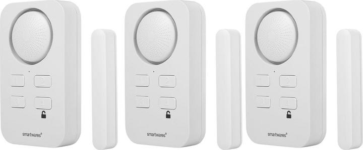 Image du produit Ideoon Alarme de porte et de fenêtre, lot de 3