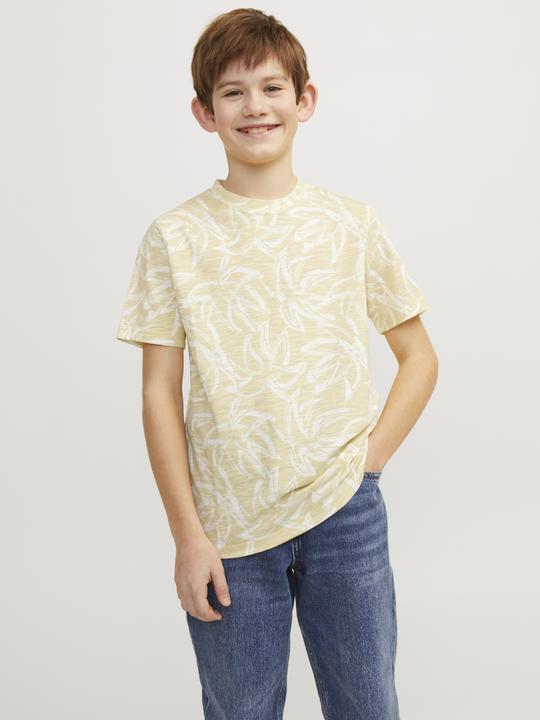 Actual product image Jack & Jones Jorlafayette Aop Tee Ss Crew Neck Jnr (140)
