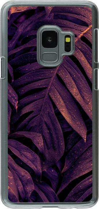 Produktbild PhoneLook Hülle transparent Purple Light Leaves (Samsung Galaxy S9)