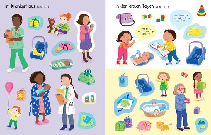 Image du produit Mon premier livre d'autocollants : Nous allons avoir un petit frère ou une petite soeur!