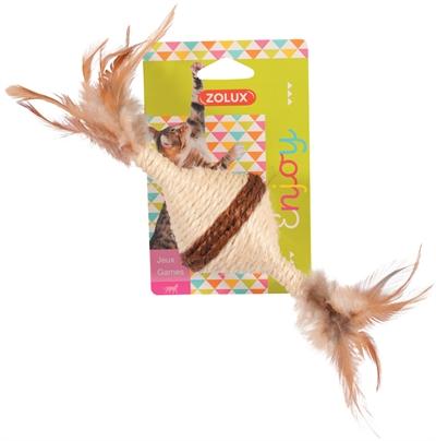 Actual product image Zolux Sisal Spinner Assorti (Play mouse cat)