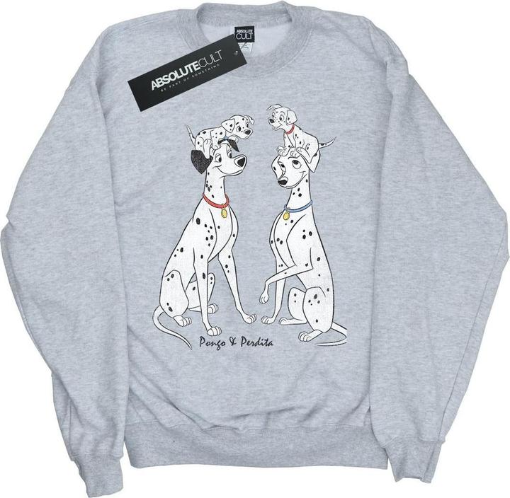 Disney 101 Dalmatians Classic Pongo And Perdita Sweatshirt Jungen