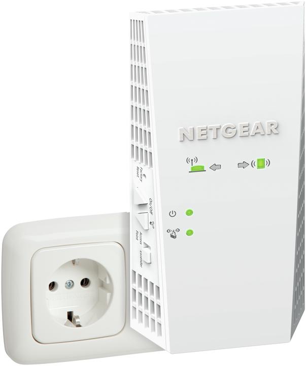 Actual product image Netgear EX7300 Nighthawk X4 (1733 Mbit/s, 450 Mbit/s)