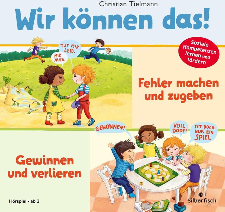 Actual product image Tielmann:Share and take turns & friend (Christian Tielmann, Juno Schöneboom, Wyn Schöneboom, John Poolman, Malu Poolman, Ilka Teichmüller, German)