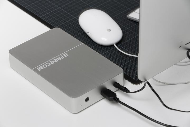 Productafbeelding Freecom mHDD Desktop Schijf - 4TB Zilver (4 TB)