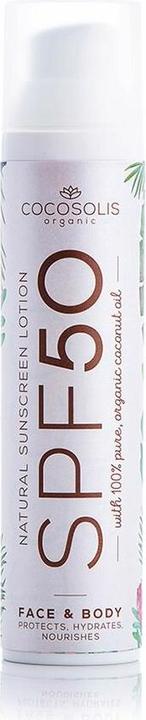 Cocosolis Natural Sunscreen Lotion (Sonnenlotion, SPF 50, 100 ml, 100 g)