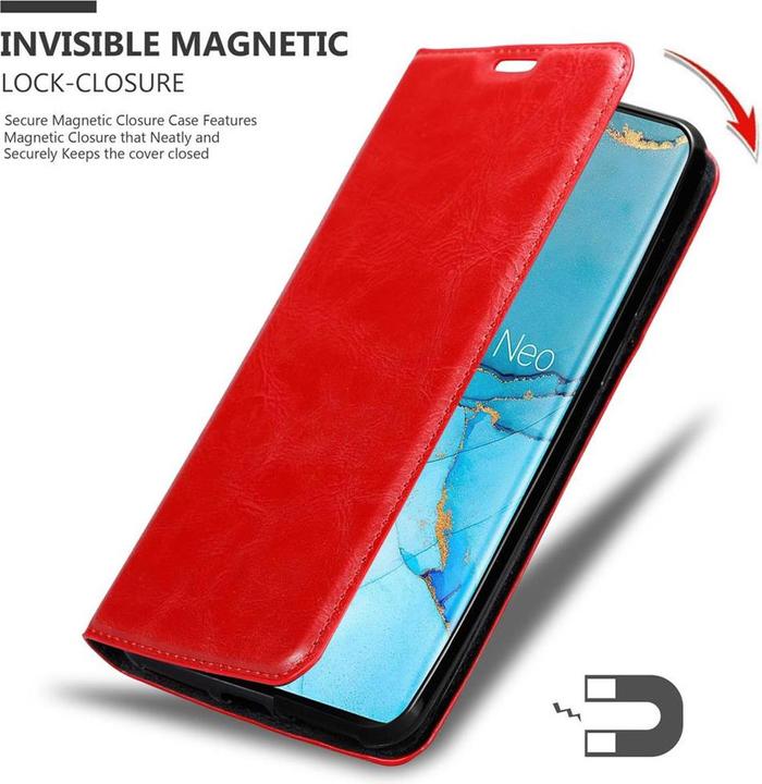 Produktbild Cadorabo Book Invisible Magnet Cover (Oppo Find X2 Pro)