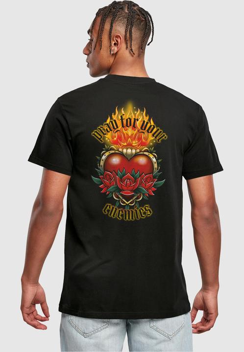 Actual product image Mister Tee Pray For Your Enemies Tee - 142569 (S)