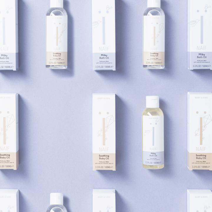 Actual product image Naïf Bath Oil