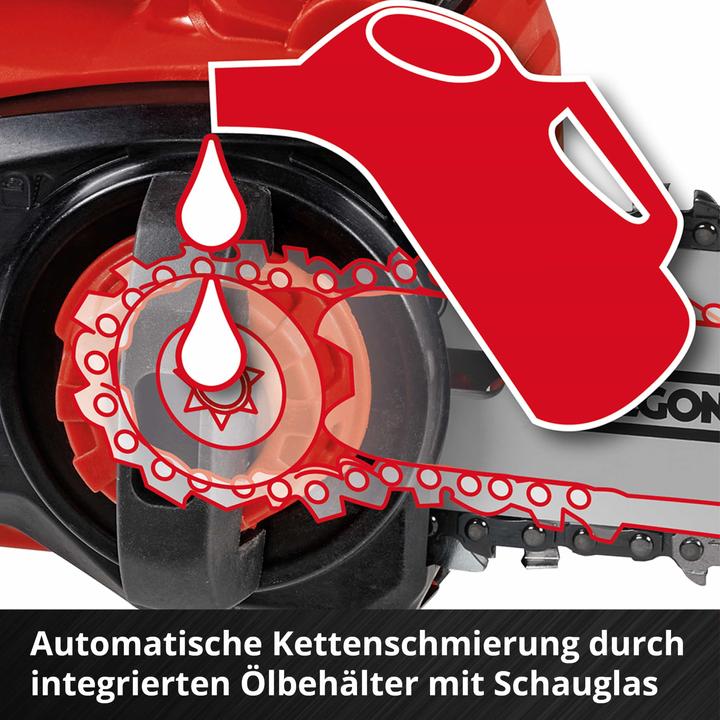 Actual product image Einhell Fortexxa 18/20 TH Solo (Battery chain saw)
