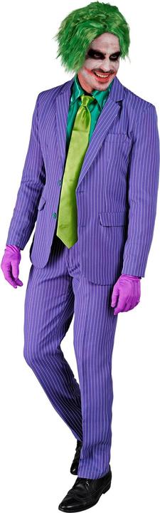 Actual product image Widmann Joker suit purple with jacket & trousers (XXL)