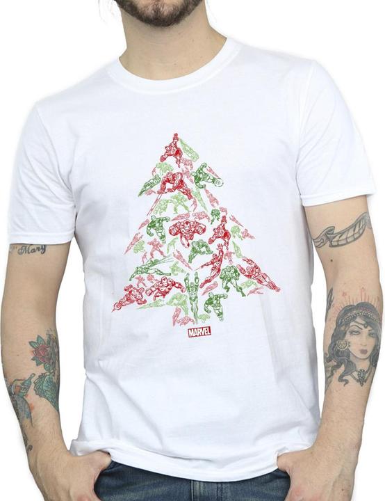 Produktbild Avengers Christmas Tree TShirt (S)