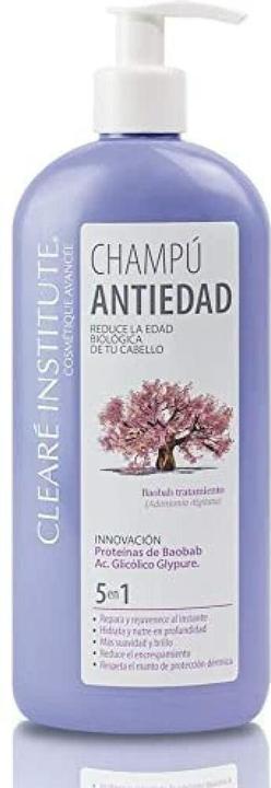 Actual product image Clearé Institute Cleara c Institute Cleare Shampoo Anti Age 400ml (400 ml, Liquid shampoo)