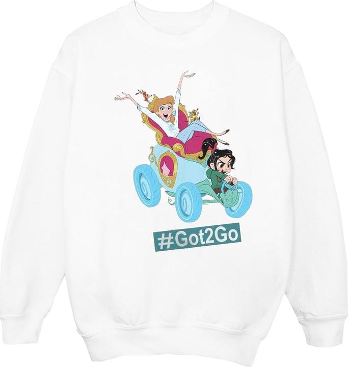 Disney Wreck It Ralph Cinderella And Vanellope Sweatshirt Mädchen