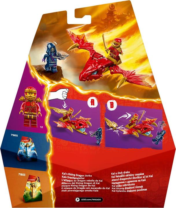 Produktbild LEGO Kais Drachengleiter (71801, LEGO Ninjago)