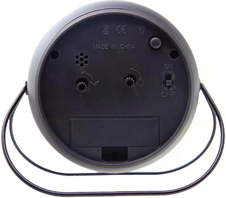 Actual product image Nextime Classic alarm clock Bubble Black, Functions: Alarm