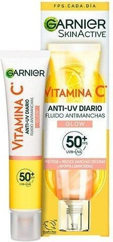 Garnier Skinactive Vitamina C Fluido Antimanchas Spf50 Glow 40ml (40 ml, SPF 50)