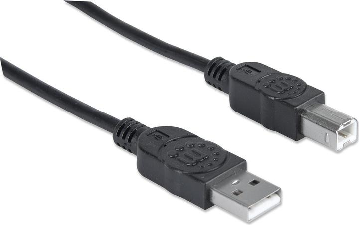 Immagine prodotto Manhattan Cavo di collegamento Hi-Speed USB B (5 m, USB 2.0, 2.50 W)