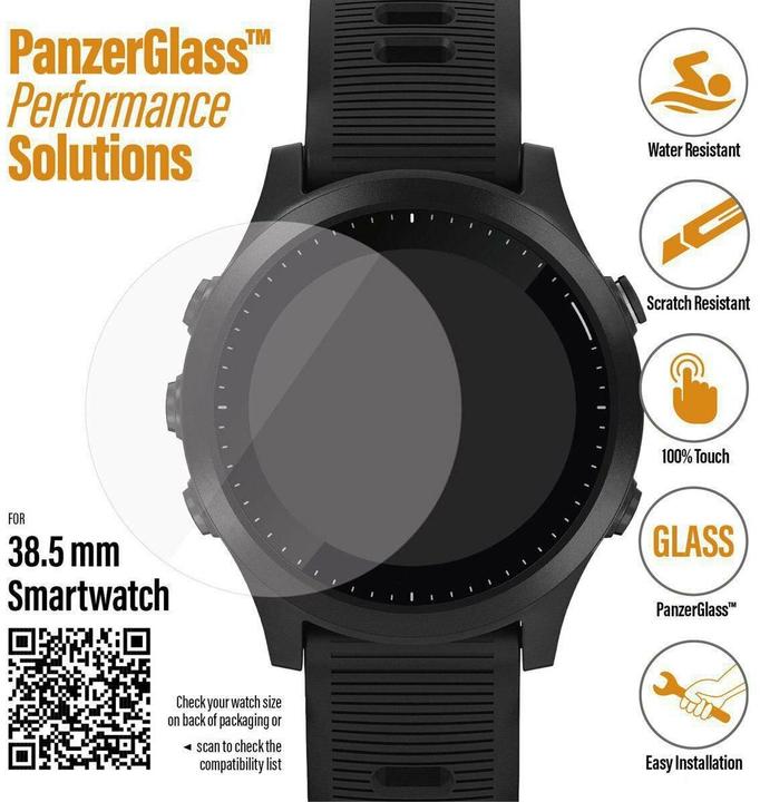 Actual product image PanzerGlass Screen protector 38.5 mm Smartwatches