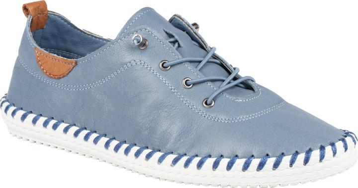 Lunar Leinenschuhe St Ives Leder (36)