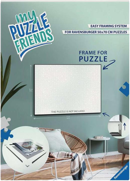 Productafbeelding Ravensburger Puzzel fotolijst 1000 stukjes (1000 onderdelen)