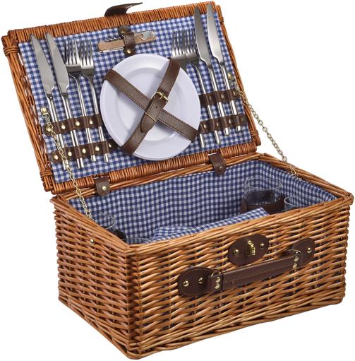 Laguiole Panier De Pique-Nique Pour 4