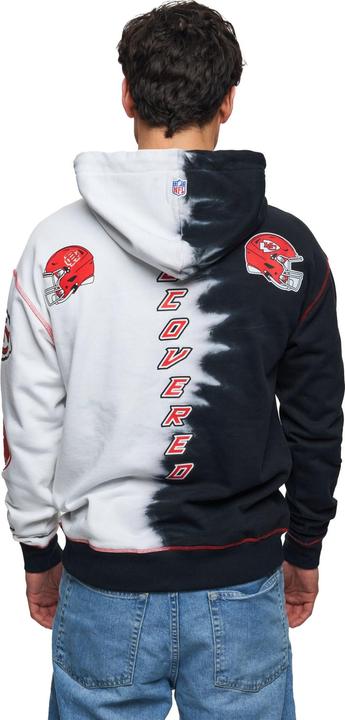 Immagine prodotto Recovered Felpa con cappuccio in pile Re:covered - INK DYE Kansas City Chiefs - XXL (XXL)