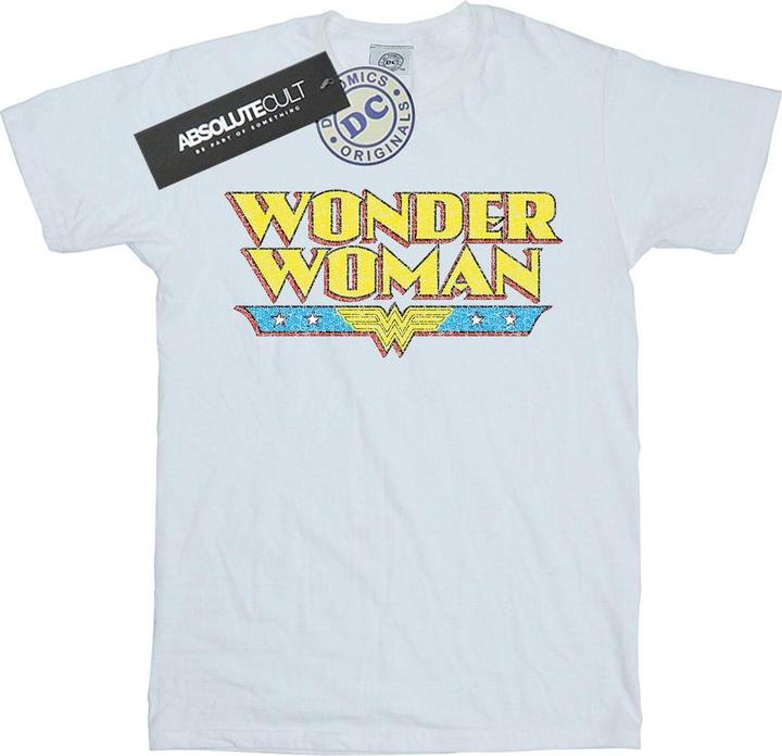 Wonder Woman Crackle Logo TShirt (XXL)