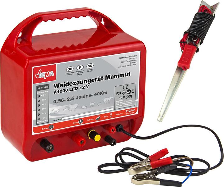 Produktbild Dema Weidezaungerät Mammut N9500 | 230V