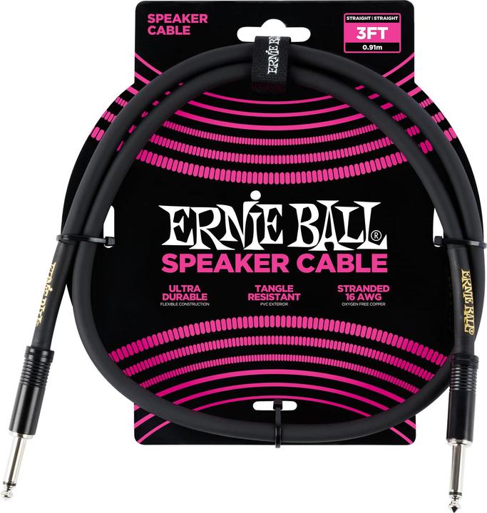 Ernie Ball Speaker cable 6071 - 0.91 m, length: 0.91 m (0.91 m, 1.31 mm²)
