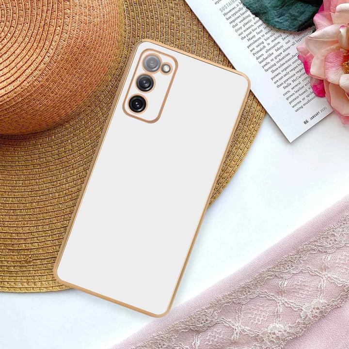 Produktbild Cadorabo Hülle für Samsung Galaxy S20 FE im TPU mit Kameraschutz LM130 Style (Samsung Galaxy S20 FE)