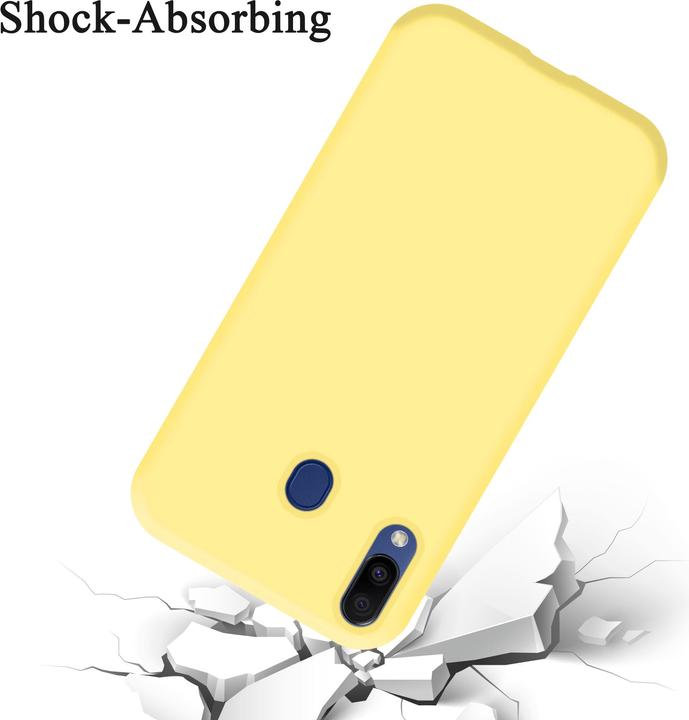 Image du produit Cadorabo TPU Liquid Silicone Case Cover (Samsung Galaxy M20)