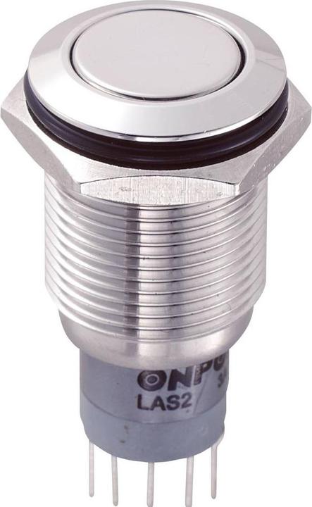 Image du produit Tru Components 701943 LAS2GQF-22/S/P Drucktaster 250 V/AC résistant au vandalisme
