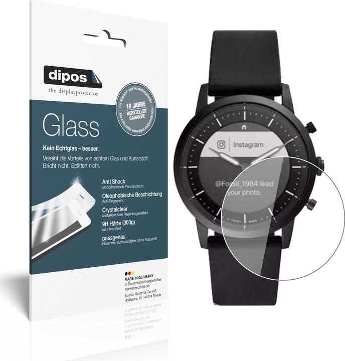 Dipos Displayschutz Anti-Shock (Hybrid HR)