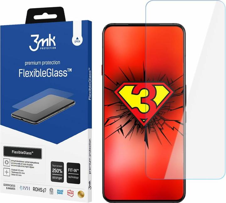 Produktbild 3MK ZTE Nubia Red Magic 7 Pro – FlexibleGlass™ (1 Stück, ZTE Nubia Red Magic 7 Pro)