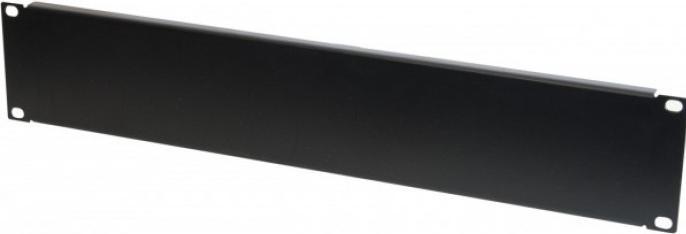 Dexlan 2U Blank Panel for 19" Cabinet Black