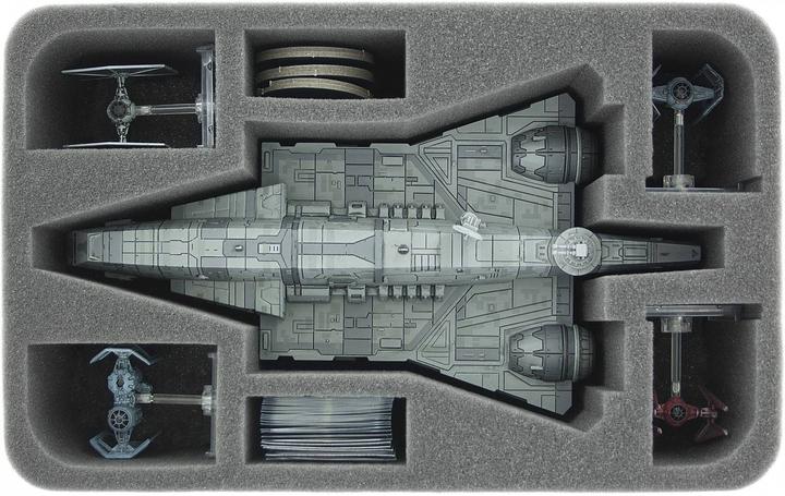 Produktbild Feldherr LBXL01 - Lagerbox DSLB150 für Star Wars X-Wing - Grosse Flotte des Imperiums (Schaumstoff)