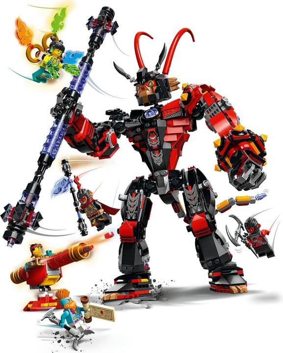 Actual product image LEGO Monkie Kid Mech from Evil Macaque (80033, LEGO Monkie Kid)