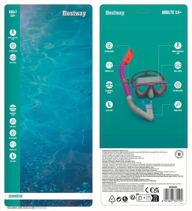 Actual product image Bestway Diving mask (assorted - 1 piece)